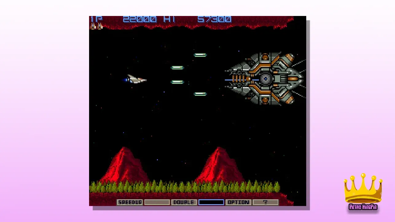 Best Looking NES Games Gradius 2