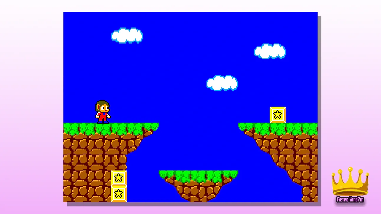 Best Sega Master System Games Alex Kidd in Miracle World 2