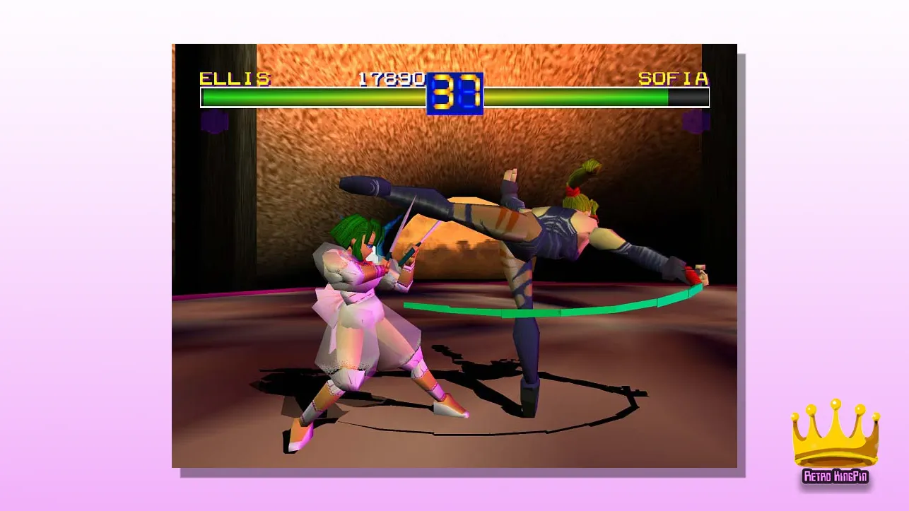 Best PS1 Fighting Games Battle Arena Toshinden 2