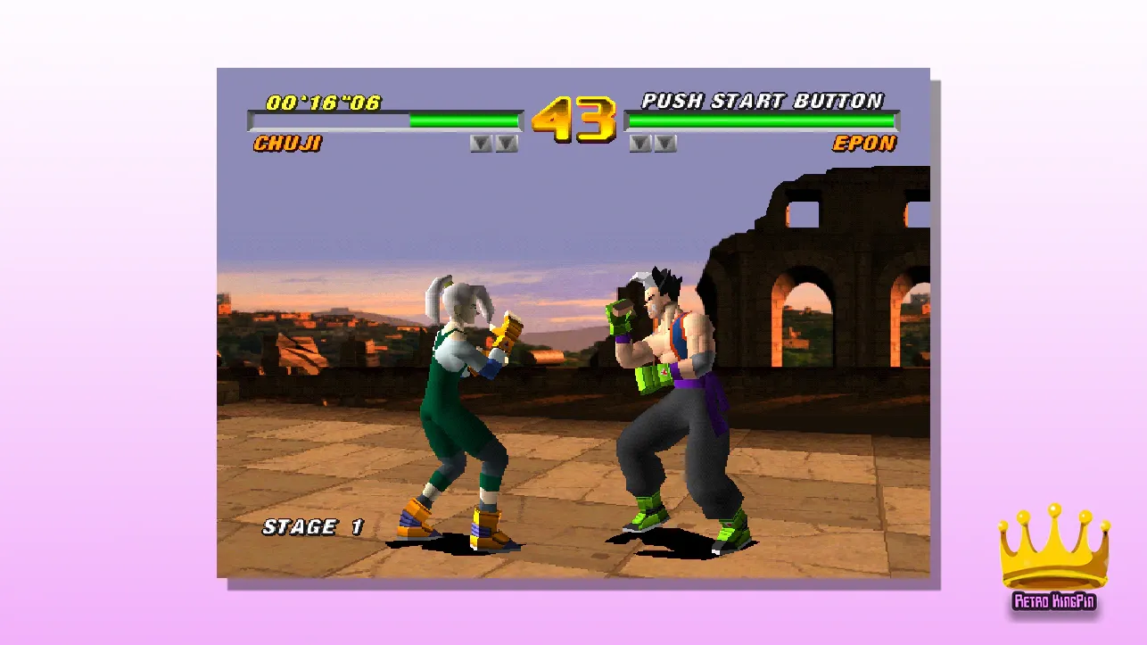 Best PS1 Fighting Games Tobal 2 2