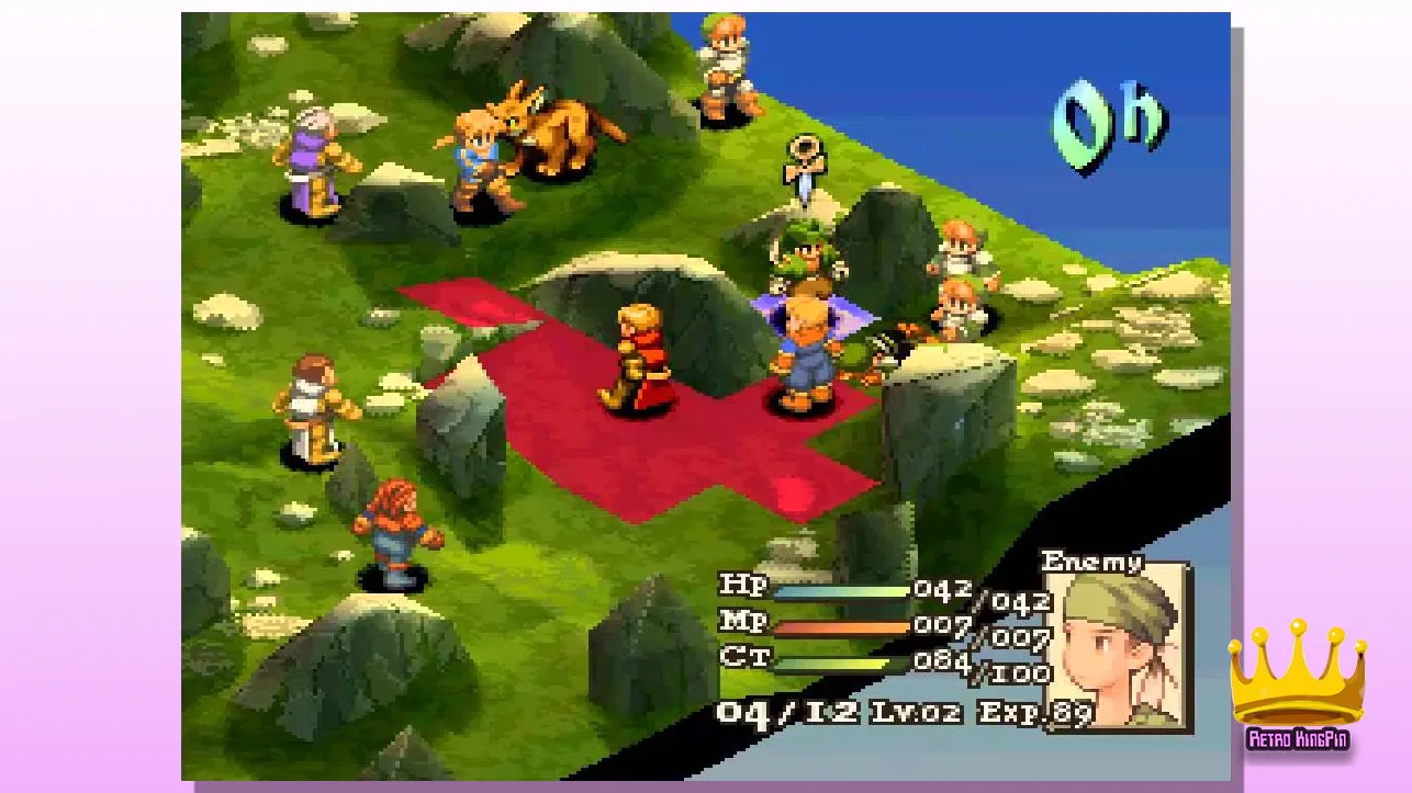 Best PS1 Games Final Fantasy Tactics 2