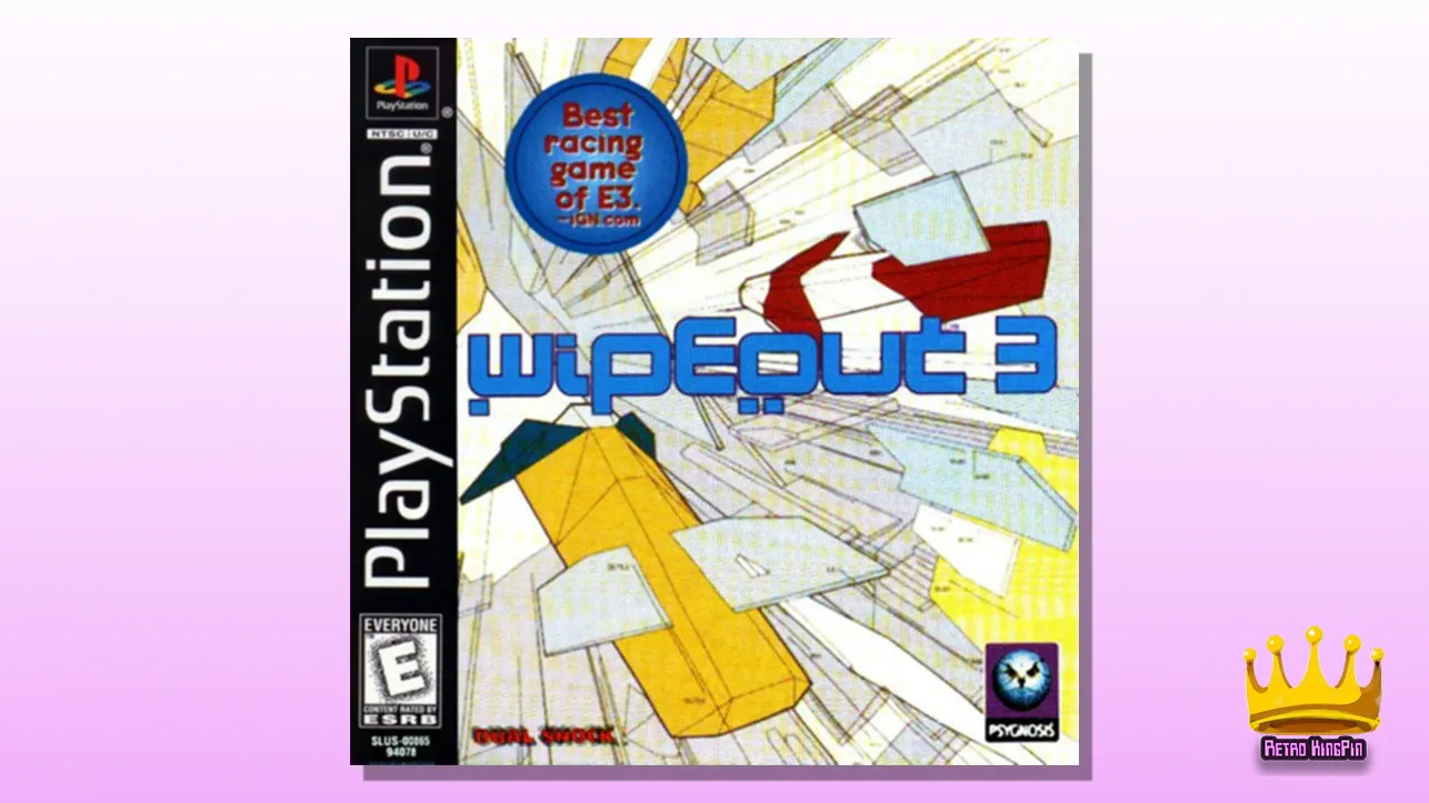 Best PS1 Games Wipeout 3