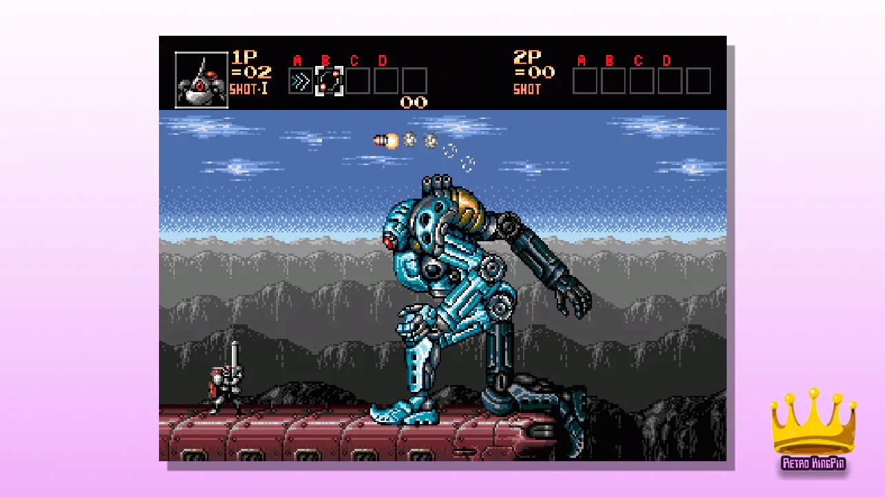 Best Sega Genesis Games Contra: Hard Corps (1994) 2