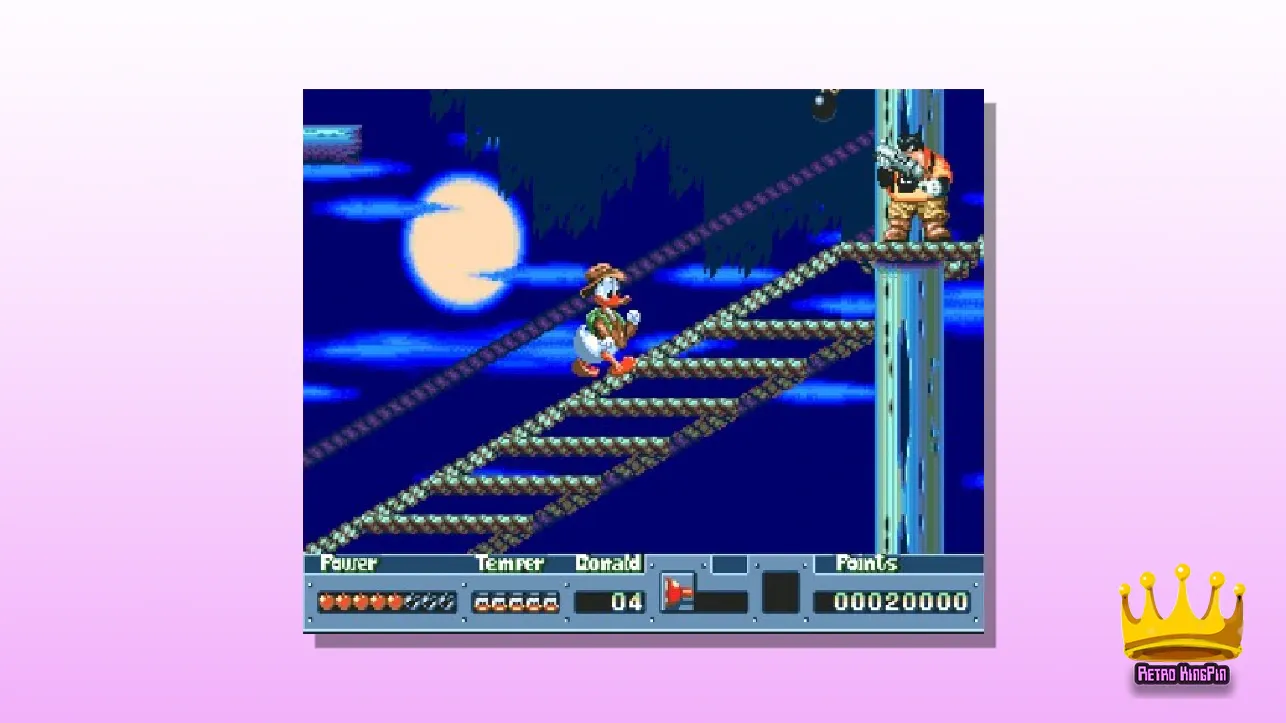 Best Sega Genesis Games Quackshot starring Donald Duck (1991) 2