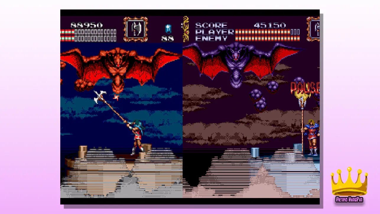 Best Sega Genesis Hacks Castlevania Bloodlines Enhanced Colors