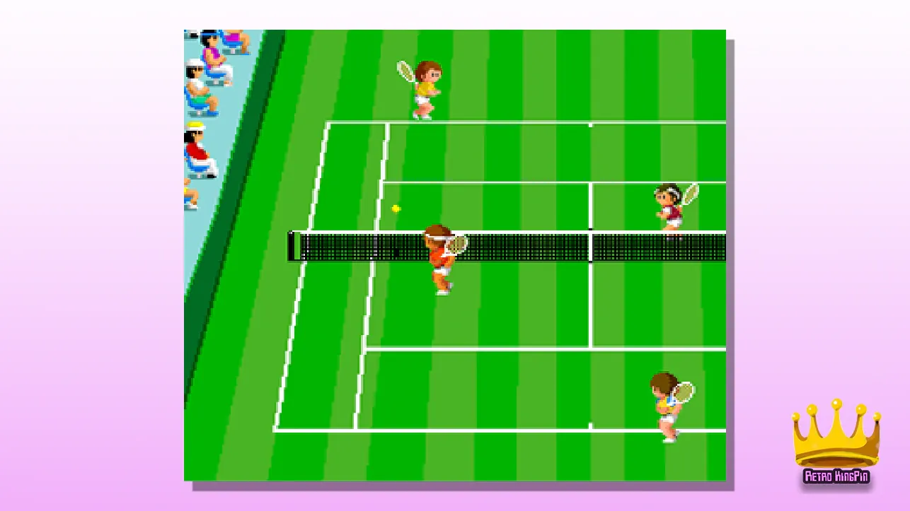 Turbografx Best Games World Court Tennis 2