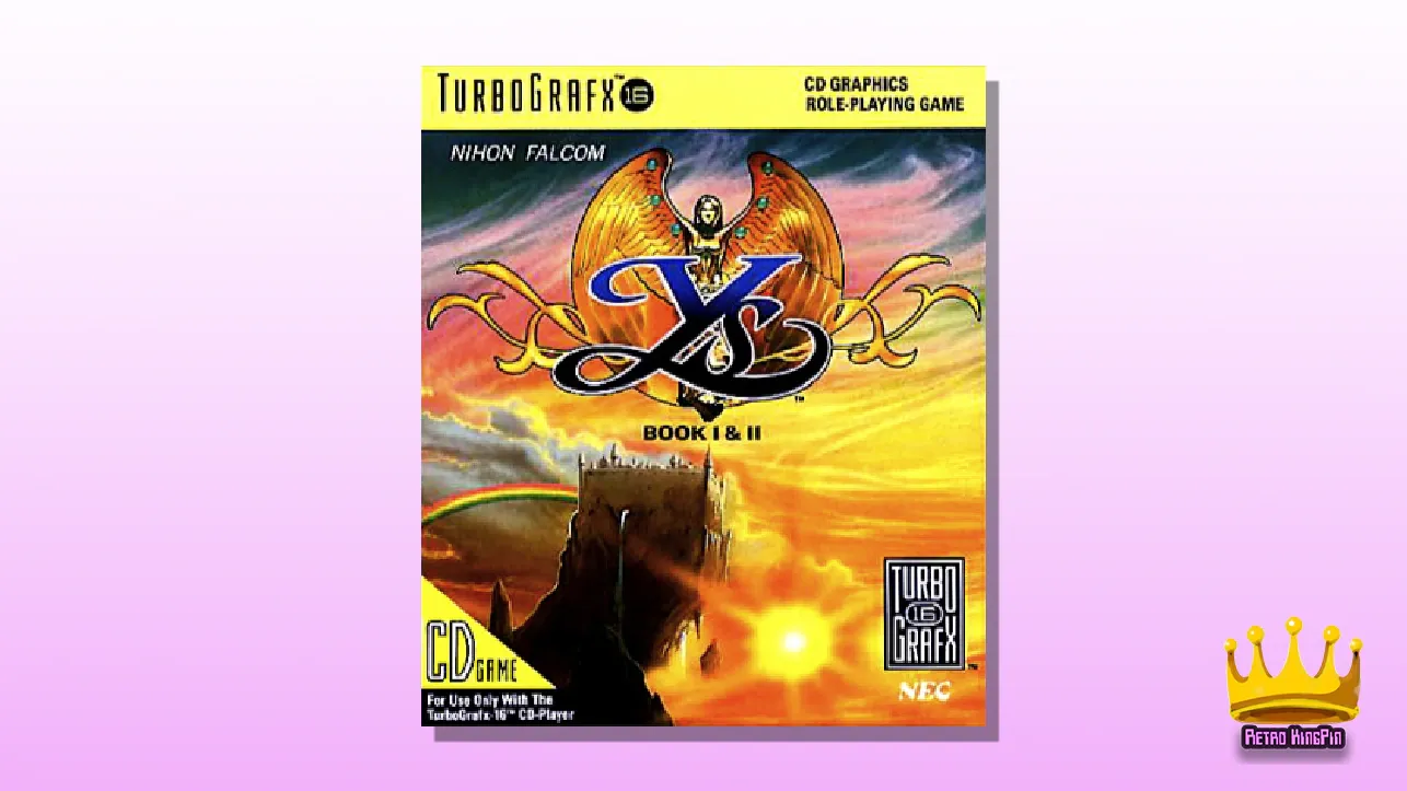 Turbografx Best Games Ys Book I & II