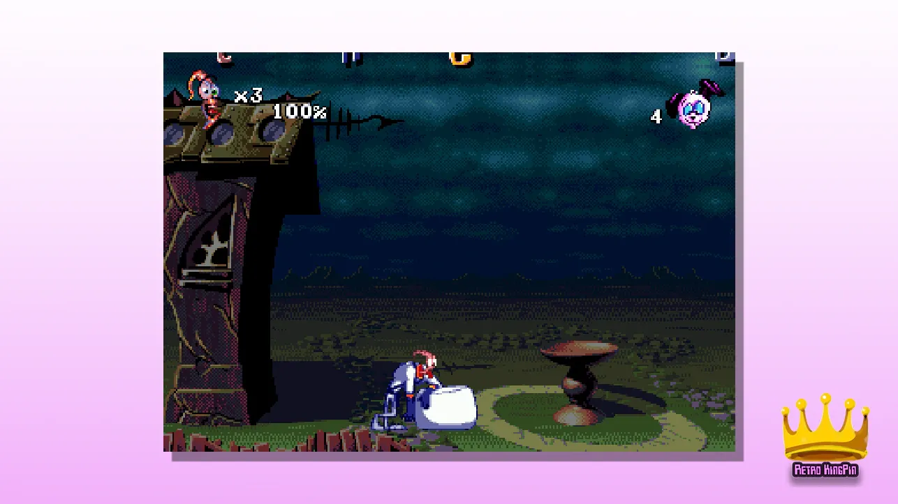 Best Looking SNES Games Earthworm Jim 2