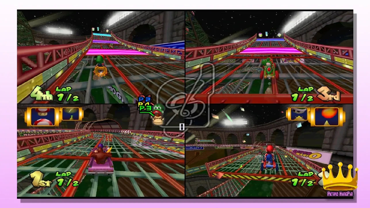 Best Mario Kart Tracks Wario Colosseum