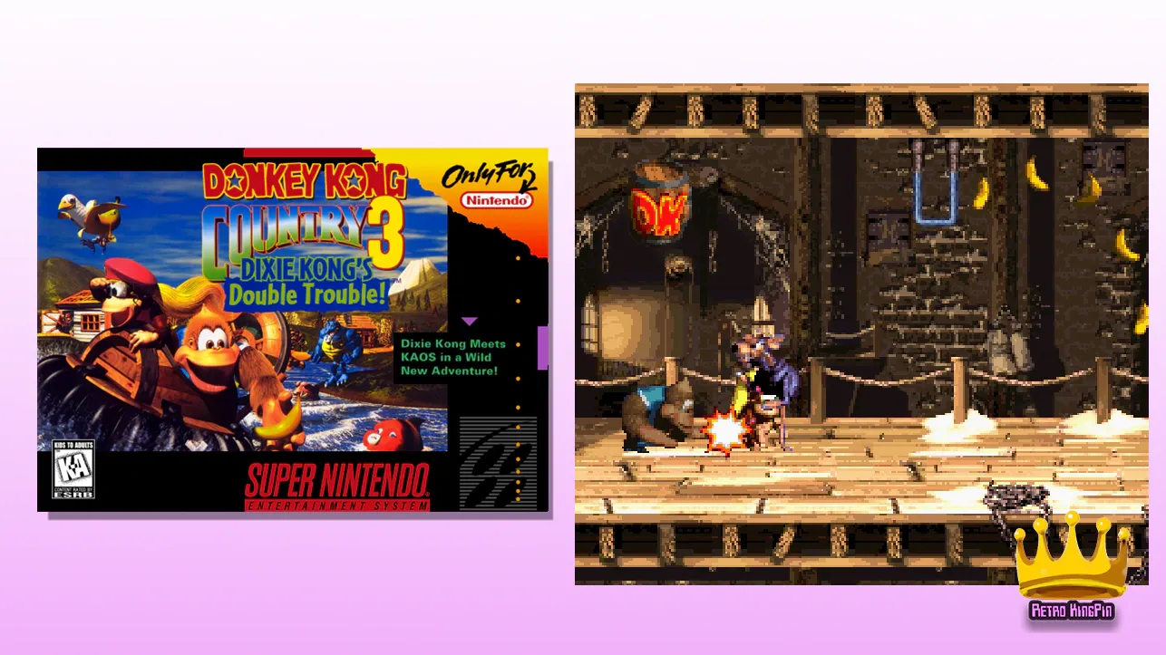 Best SNES Games On Switch Online Service dkc3