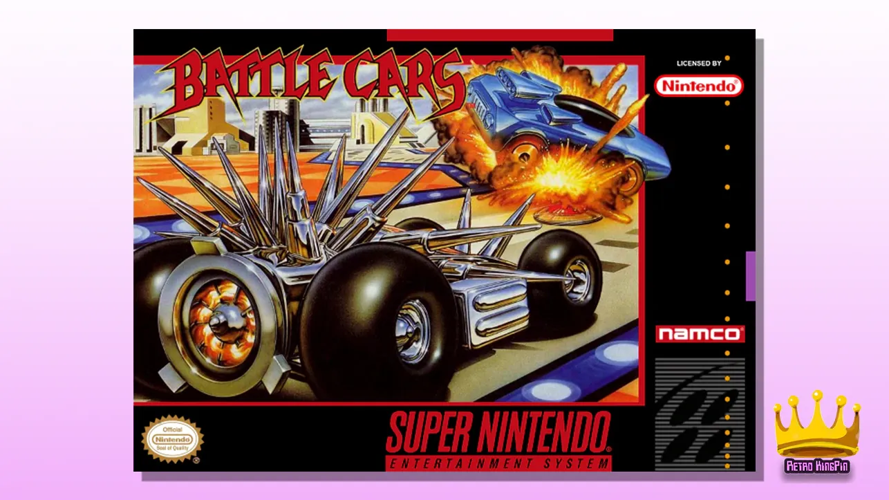 Best SNES Racing Games Battle Cars (1993)