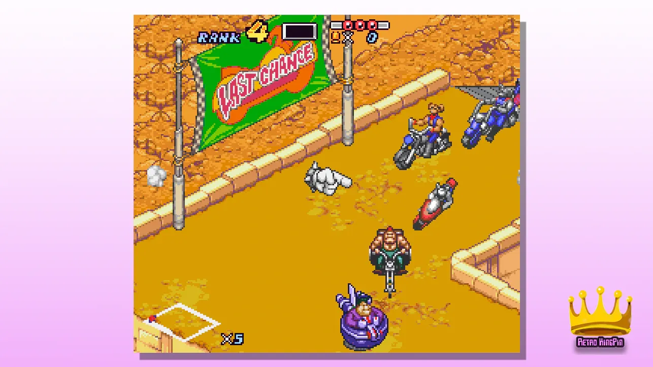 Best SNES Racing Games Biker Mice From Mars (1994) 2