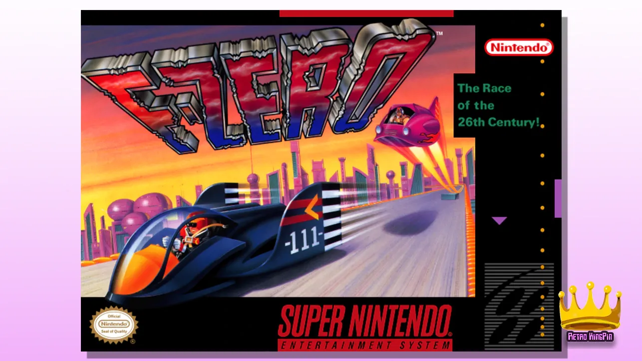 Best SNES Racing Games F-Zero (1990)