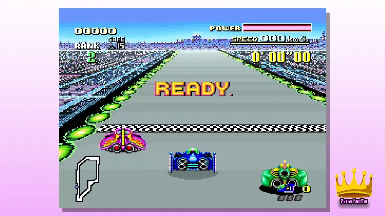 Best SNES Racing Games F-Zero (1990) 2