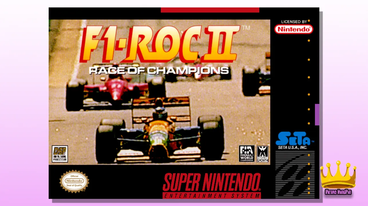 Best SNES Racing Games F1 ROC II (1993)