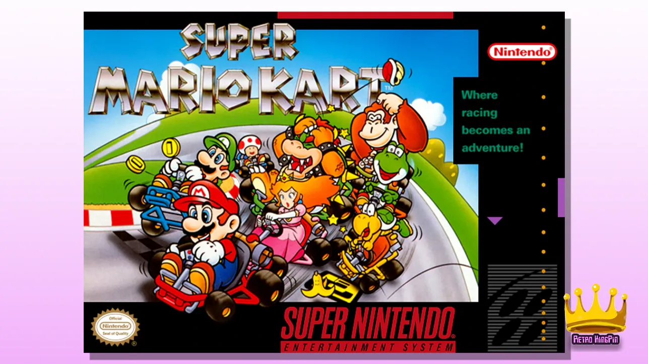 Best SNES Racing Games Super Mario Kart (1992)