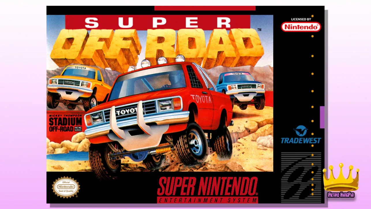 Best SNES Racing Games Super Off Road (1992)