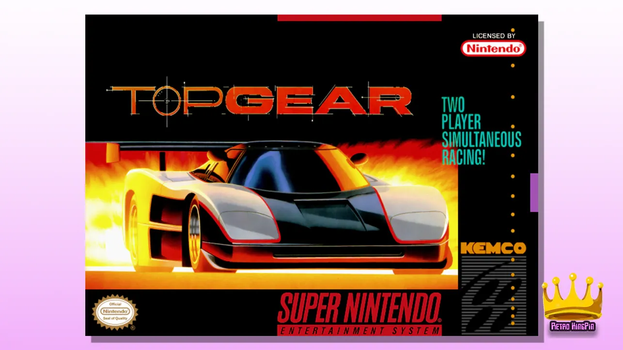 Best SNES Racing Games Top Gear (1992)