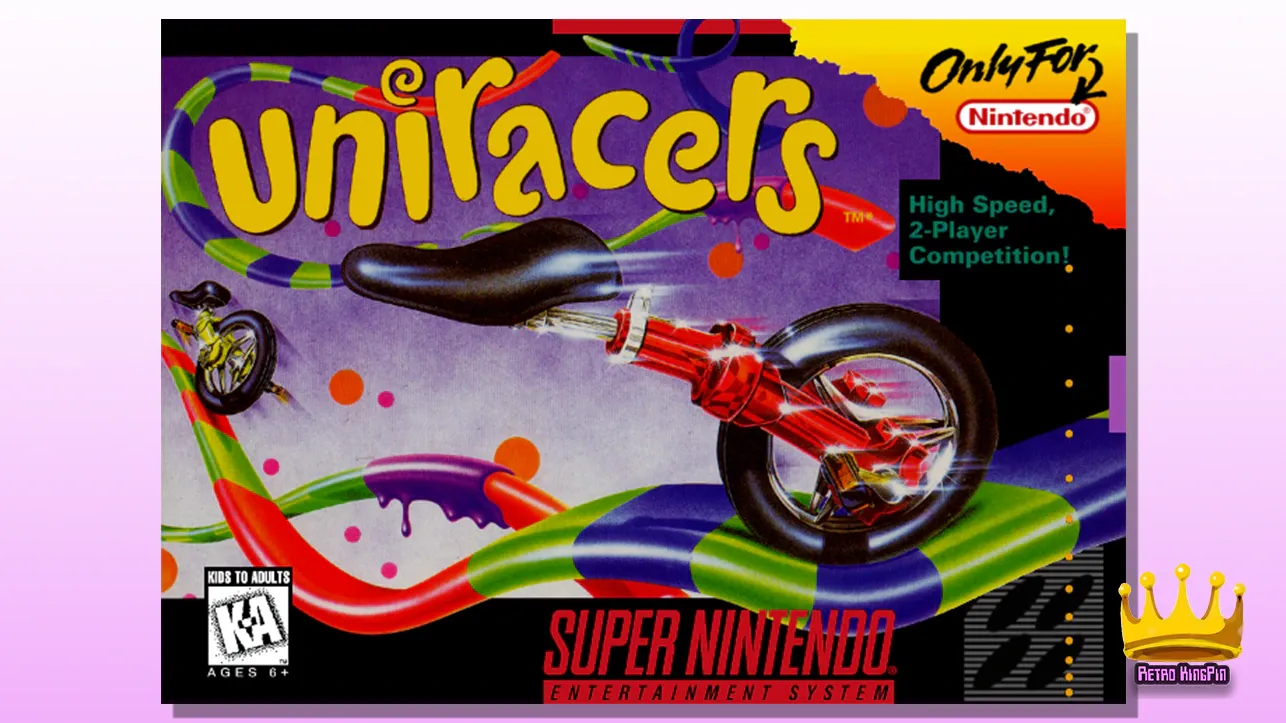 Best SNES Racing Games Uniracers (1994)