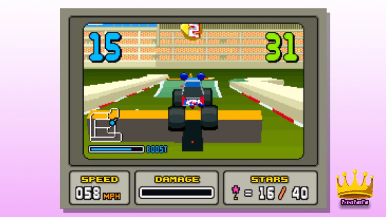 Best SNES Racing Games Stunt Race FX (1994) 2