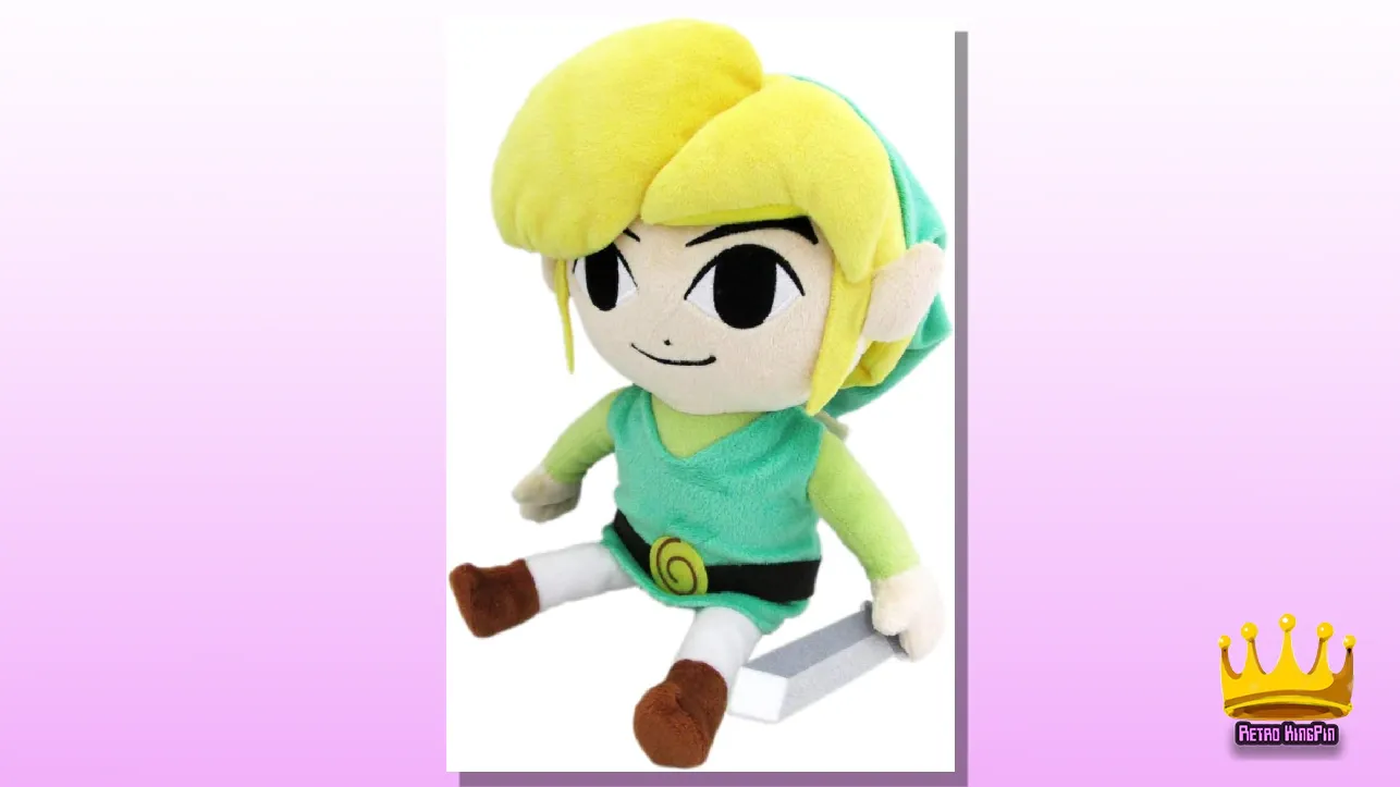 Best Zelda Toys Little Buddy The Legend of Zelda The Wind Waker 8"" HD Link Plush, Multi-Colored