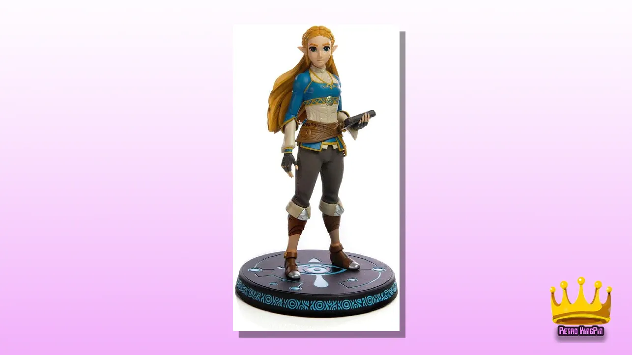 Best Zelda Toys First 4 Figures 10 Inch The Legend of Zelda Breath of The Wild Zelda PVC Collectible Replica Statue Figurine Toy