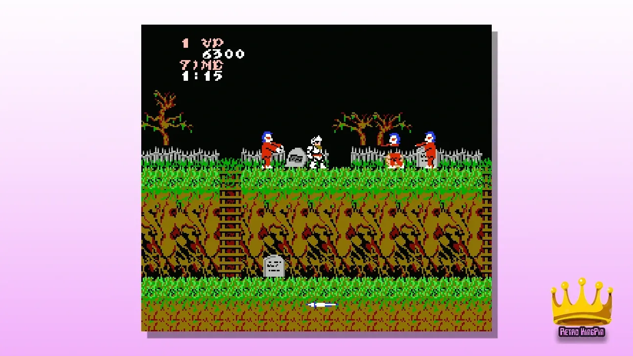 Hardest NES Games Ghosts n Goblins