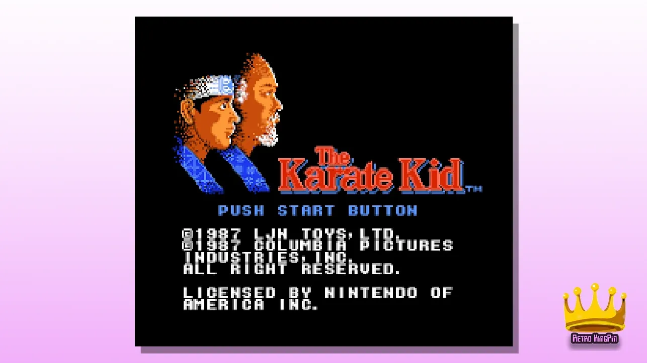 Hardest NES Games The Karate Kid