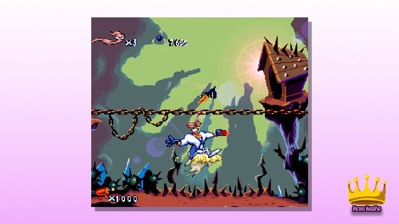 Hardest SNES Games Earthworm Jim