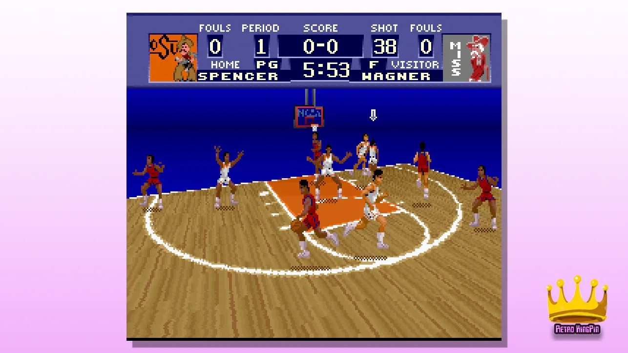 Best SNES Basketball Games NCAA Basketball