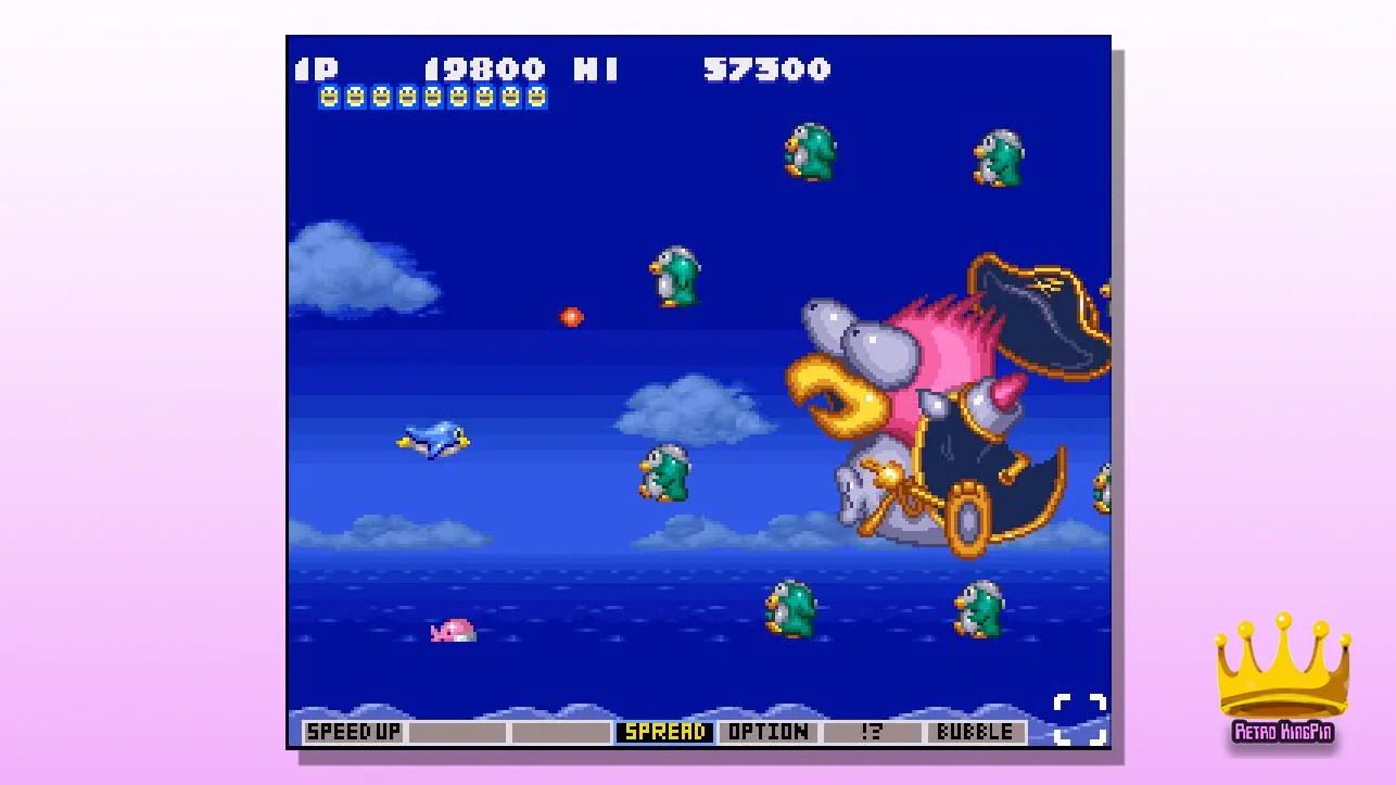 SNES Shooting Games Parodius