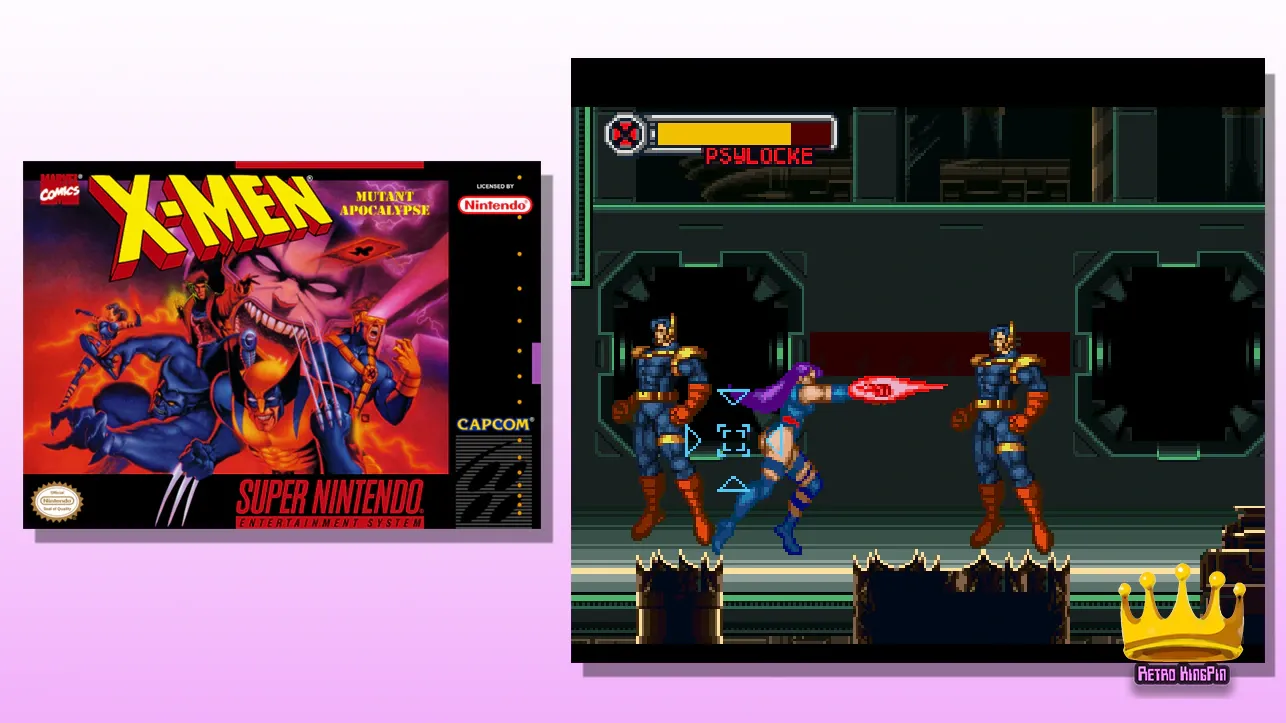 X-Men Mutant Apocalypse (SNES) Review Gameplay 2