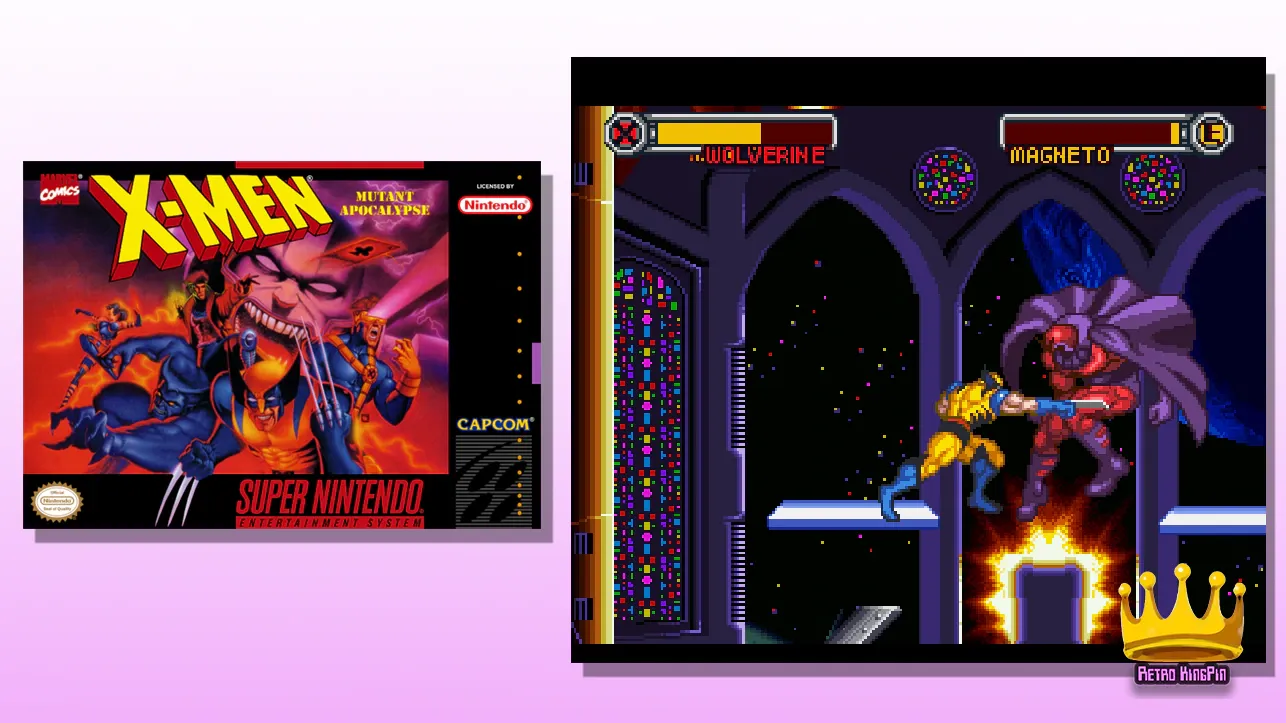 X-Men Mutant Apocalypse (SNES) Review Graphics