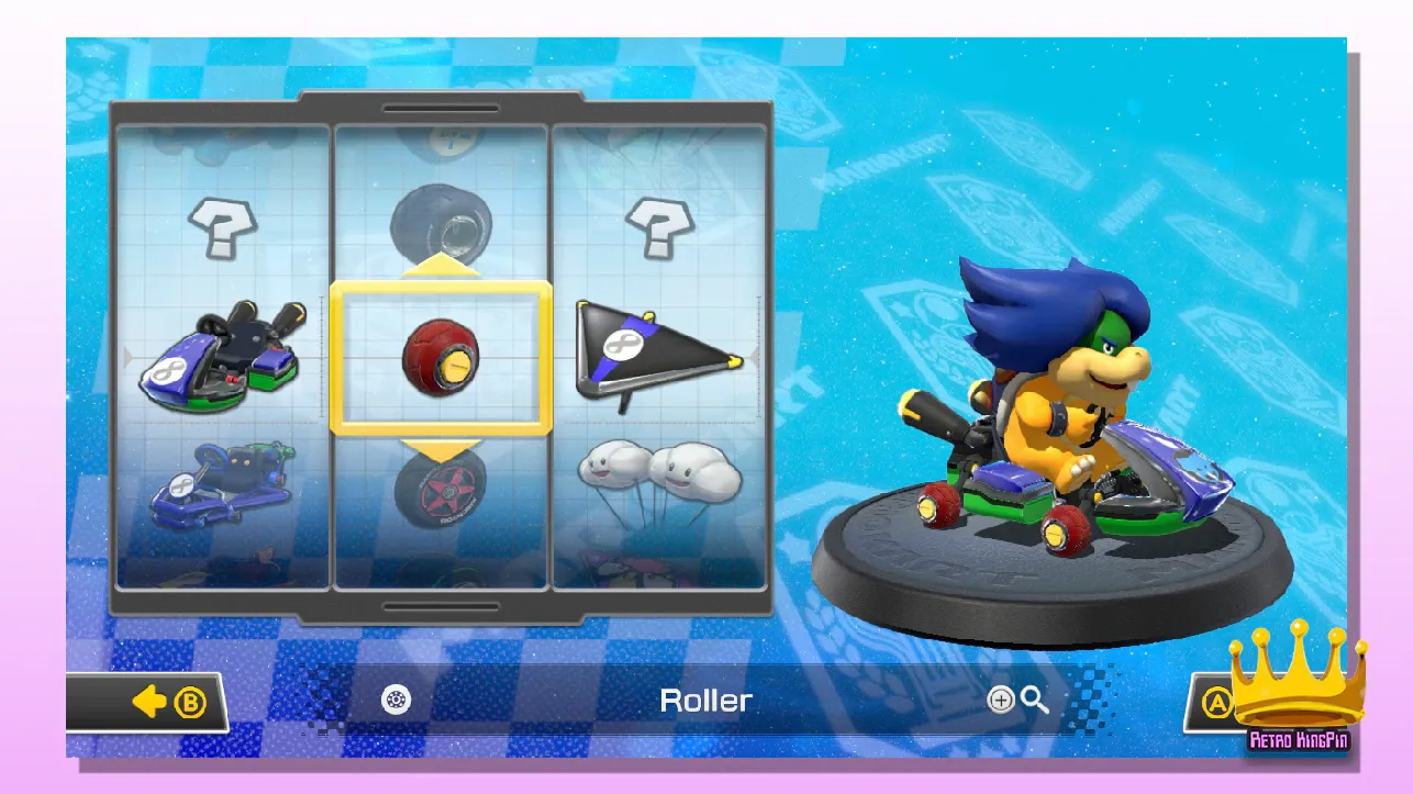 Best Wheels in Mario Kart 8 Roller