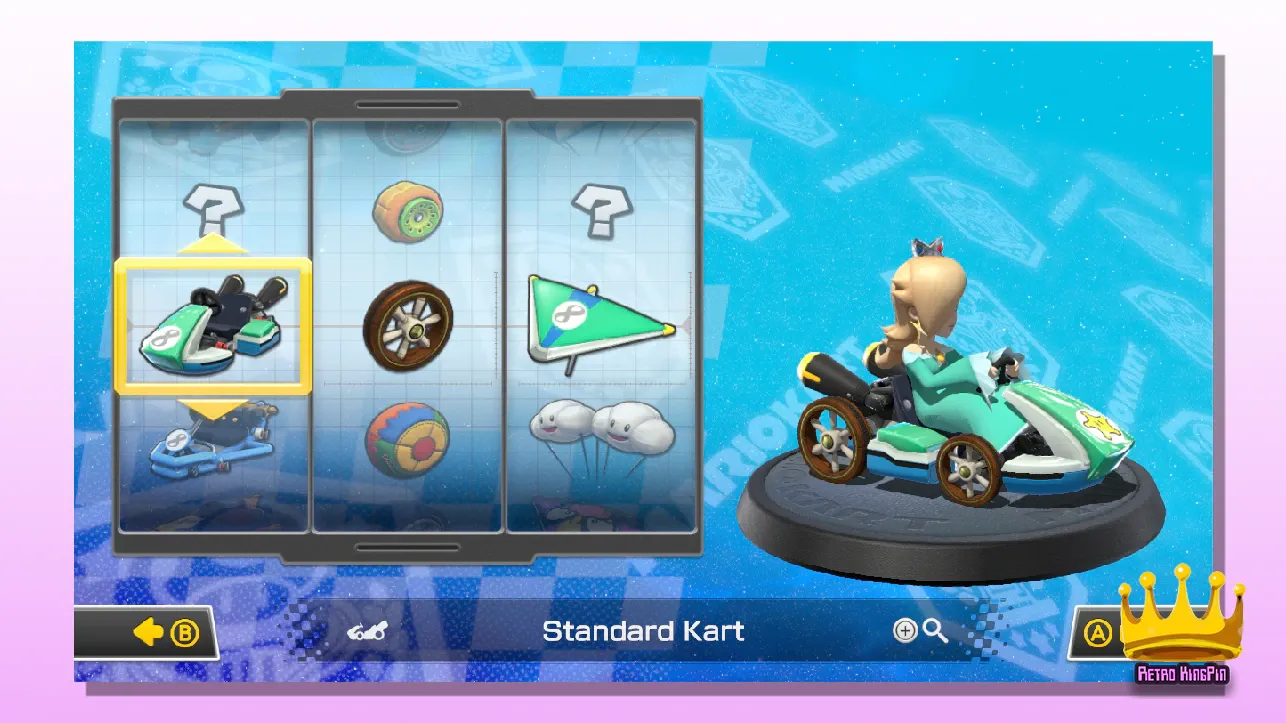 Best Wheels in Mario Kart 8 wood