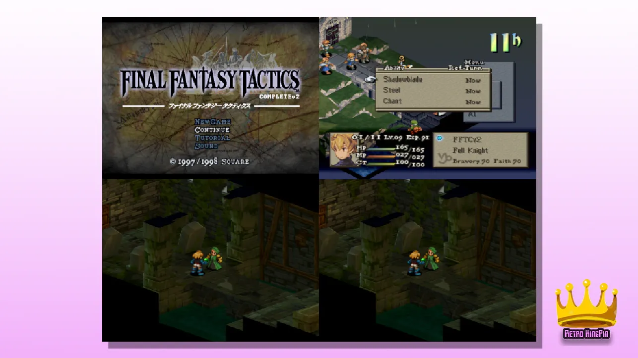 Best Final Fantasy Tactics ROM Hacks complete