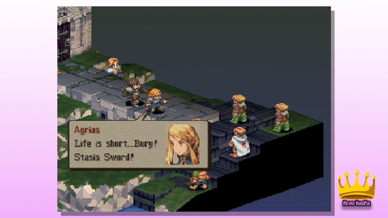 Best Final Fantasy Tactics ROM Hacks name fix