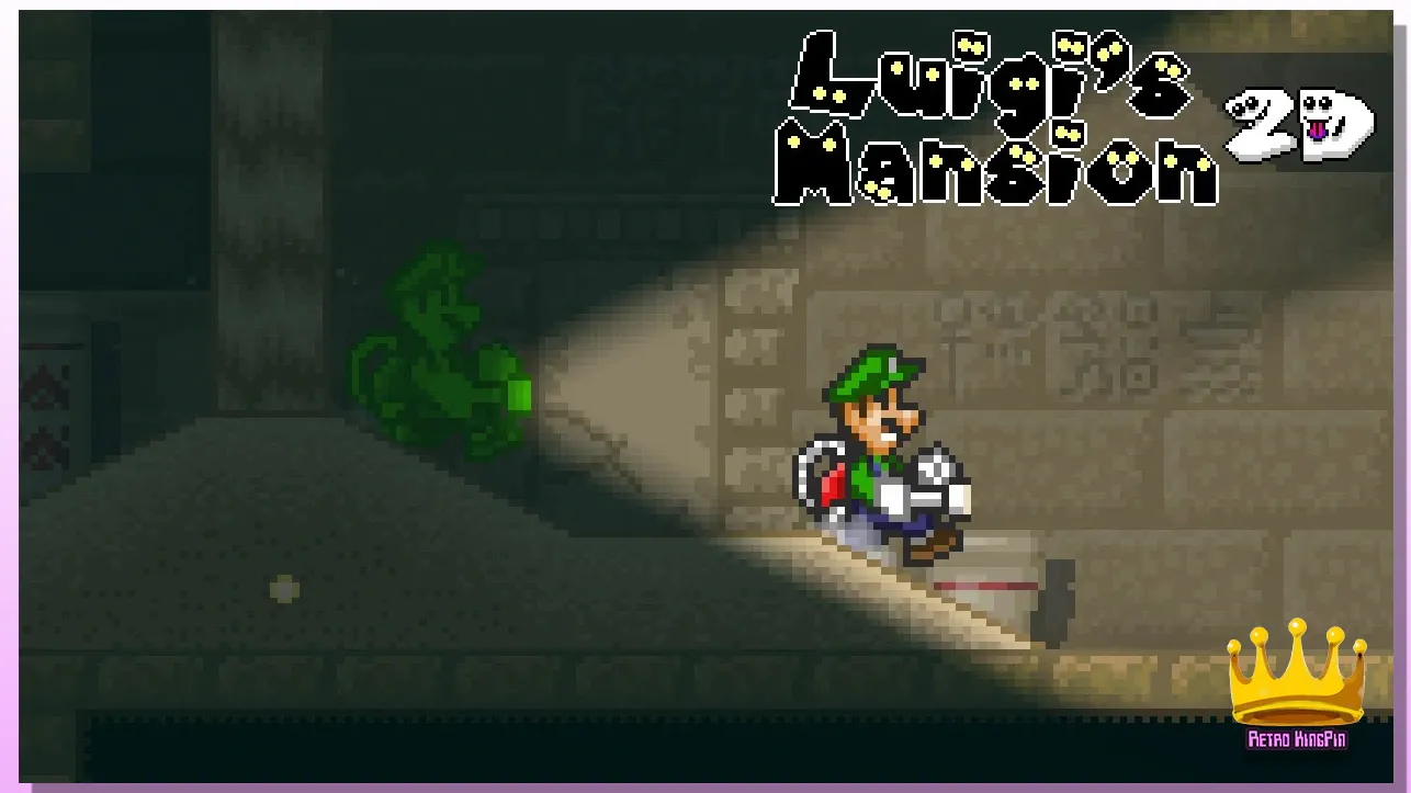 Best Mario Fan Games Luigi's Mansion 2D: Eternal Night