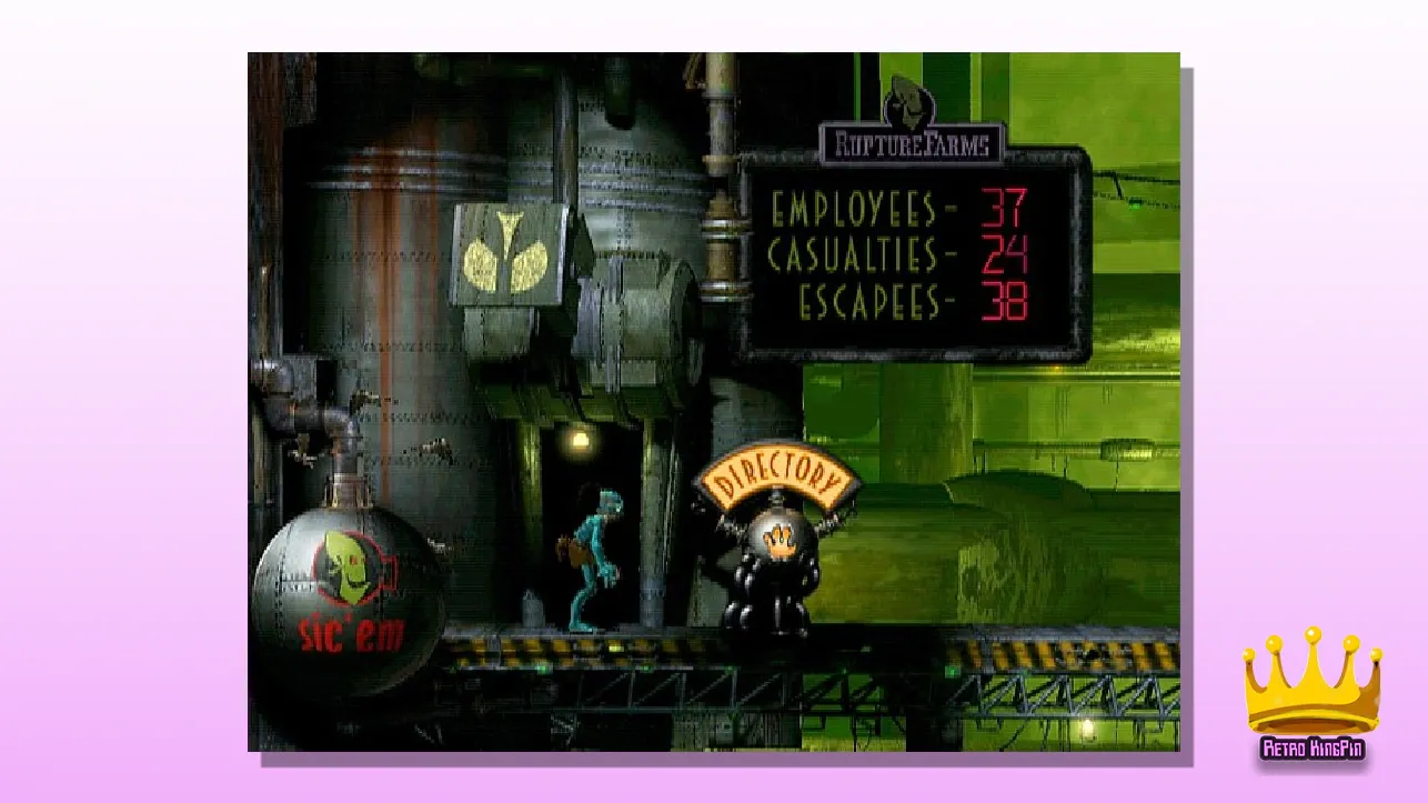 Best Retro Games For PC Oddworld: Abe’s Oddysee