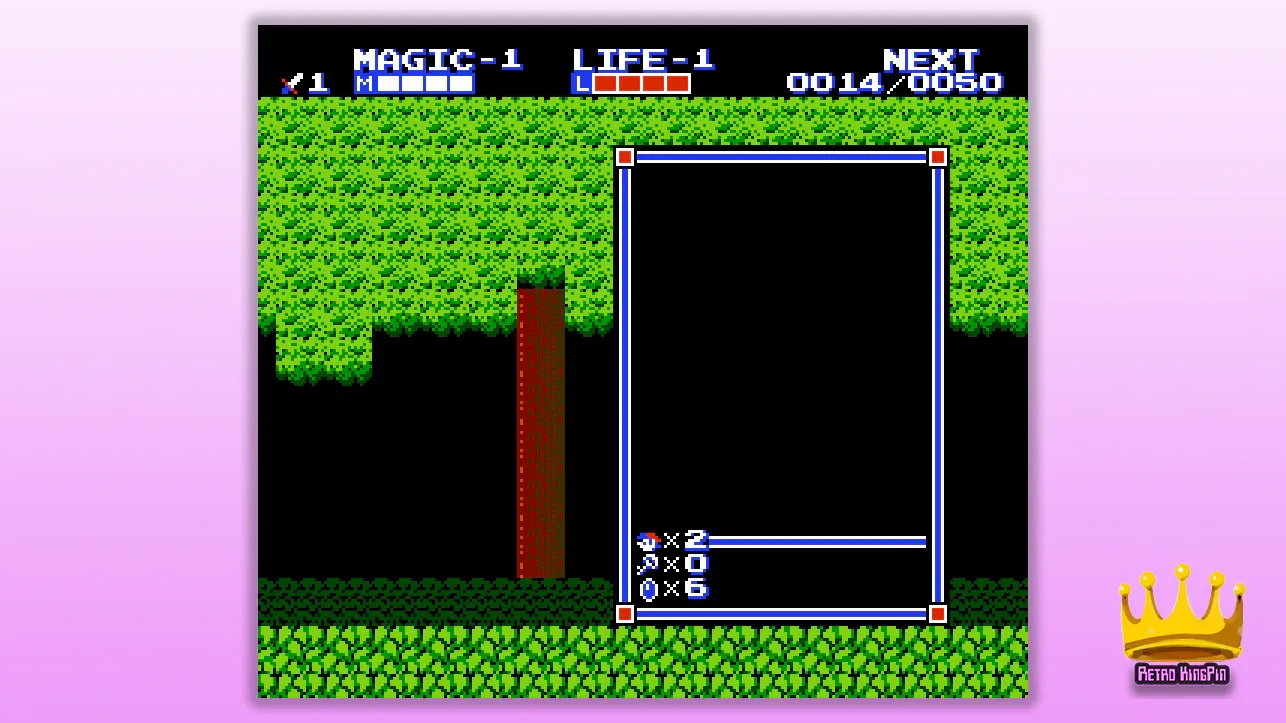 zelda 2 how to save 1