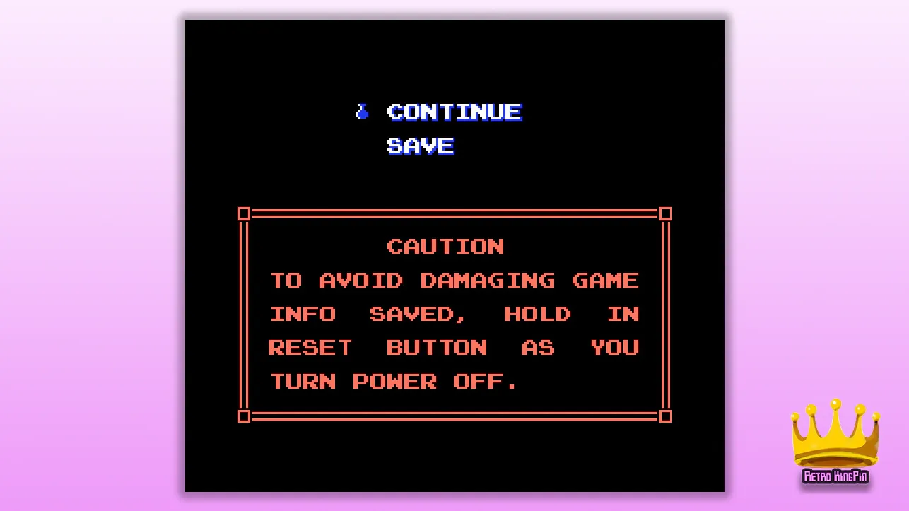 zelda 2 how to save 2