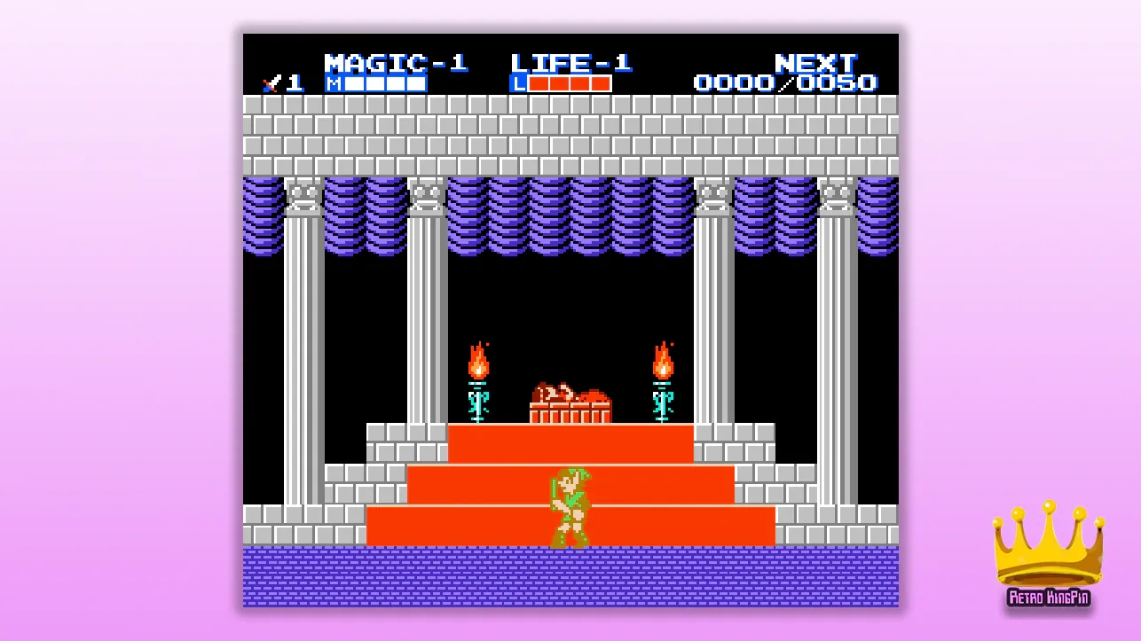 zelda 2 review Graphics and Visuals