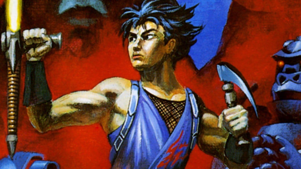 Strider Sega Genesis Cover