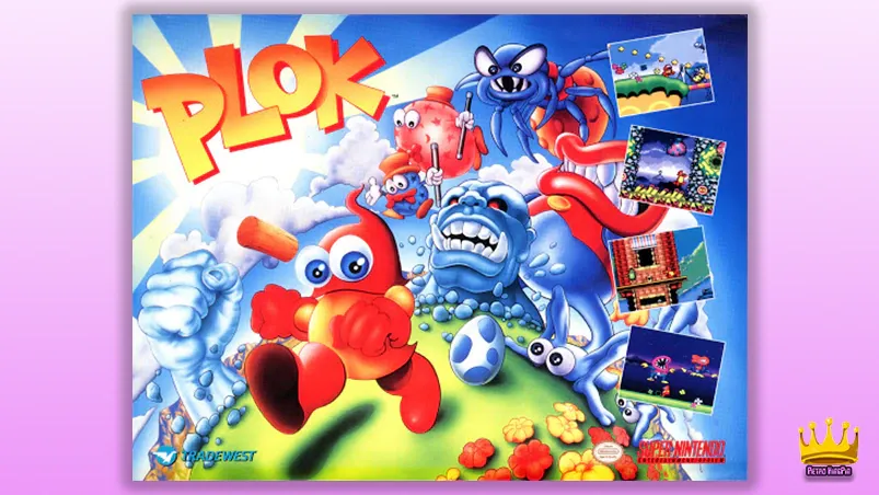 Plok! (Super Nintendo) Header