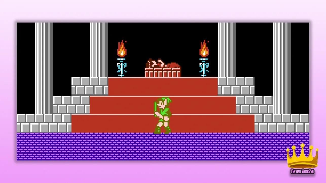 zelda 2 how to save