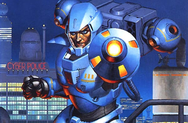 ESWAT: City Under Siege (Sega Genesis) Cover