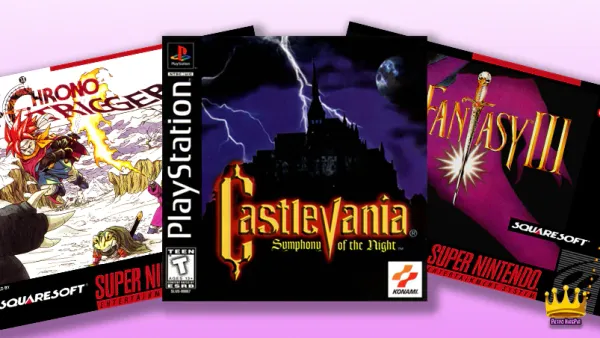 Best Video Game Soundtracks, Chrono Trigger SNES, Castlevania Symphony of the Night PSX, Final Fantasy III SNES