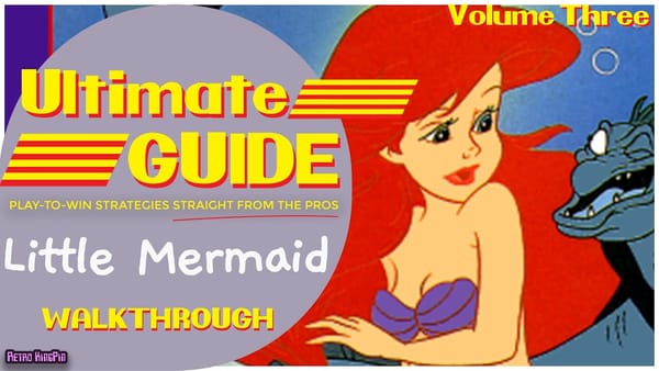 little mermaid nes walkthrough